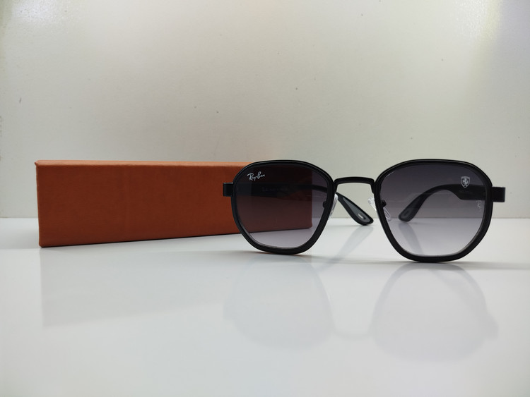 عینک آفتابی فریم گرد اسپرت ریبن فراری مدل RB3674 با عدسی UV400 مناسب استایل اسپرت و روزمره