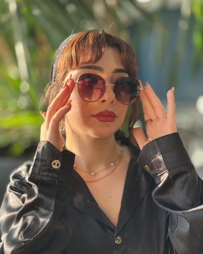 عینک زنانه برند دیور مدل 9804 سایز 57 طلق یووی