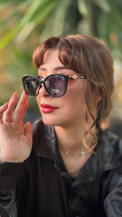 عینک آفتابی زنانه برند چنل مدل P881۱۷ پلاریزه سایز 5۷